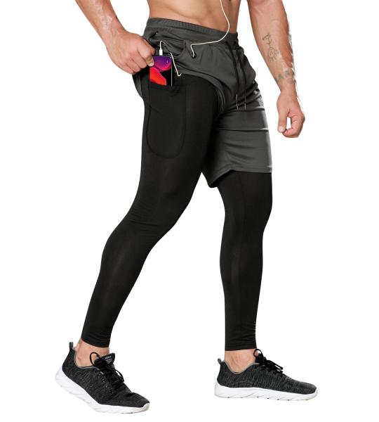 Men2/1  Long Gym Shorts